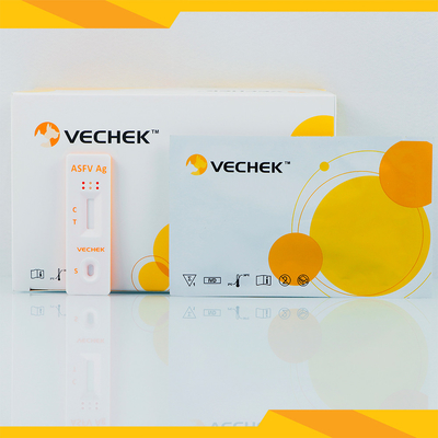 ASFV Antigen Rapid Test Cassette Serum / Plasma / Tissue Tissue Test Kit 10 دقائق