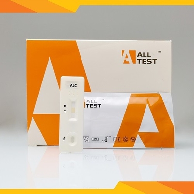 أطقم اختبار الكحول السريع ALC للكشف عن لوحة مقياس العمق في البول